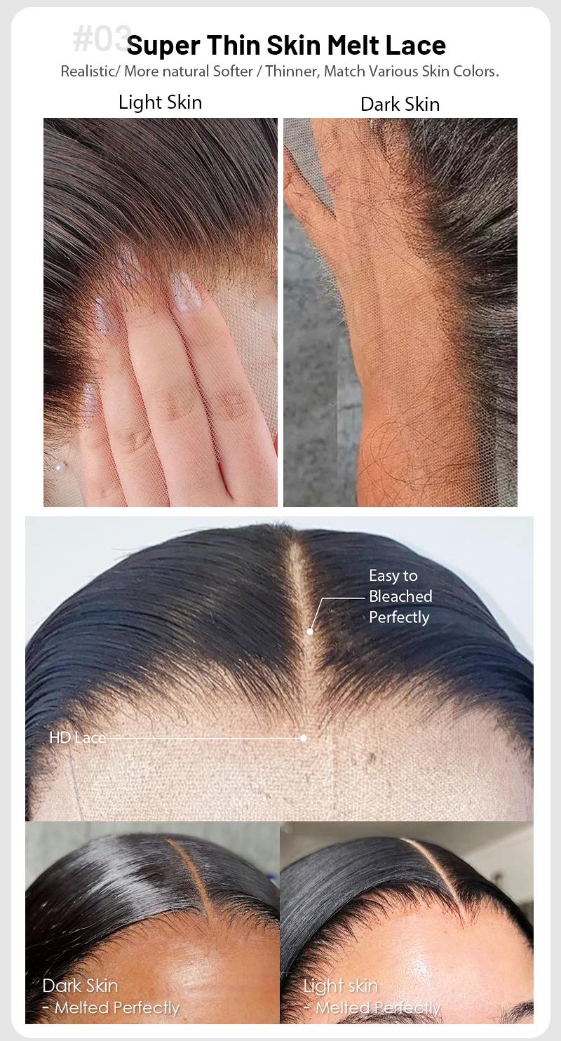 Yeswigs 13x6 Body Wave Highlight Ombre Lace Front Wig Human Hair 13x6 HD Lace Front Wigs Human Hair 180% Density #27/613 Colored Straight Wigs Honey Blonde 13X4 Glueless Wigs Human Hair Pre Plucked Pre Cut Colored Wigs