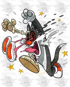 Urban Cartoon 22 DTF Transfer