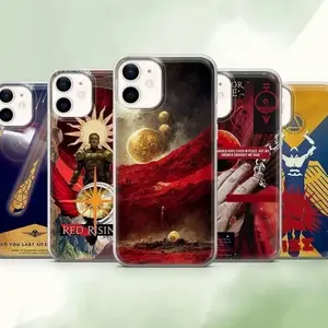 Red Rising Phone Case Bookish Cover iPhone 17, X, 11, 12, 13, 14, 15, 16 Series & Galaxy Series