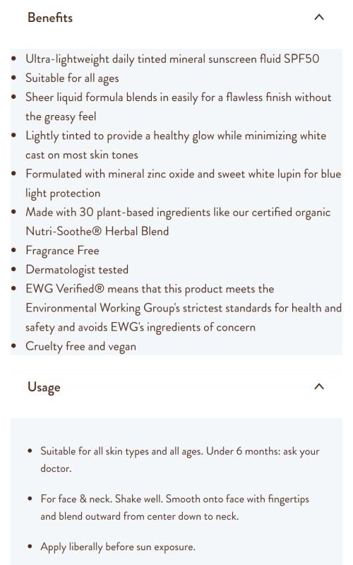 Babo Botanicals Daily Sheer Tinted Mineral Sunscreen SPF 30 – Everyday Wear – Broad Spectrum SPF 30 – Moisturizing Face Lotion – Dermatologist Tested – Fragrance Free – 1.7 fl oz (50 ml)