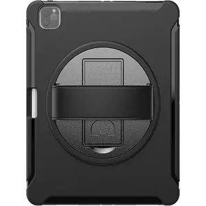 iPad Pro 12.9-inch Hand Strap Case - Heavy-Duty Protection with Built-In Screen Protector and Kickstand | Raider Series