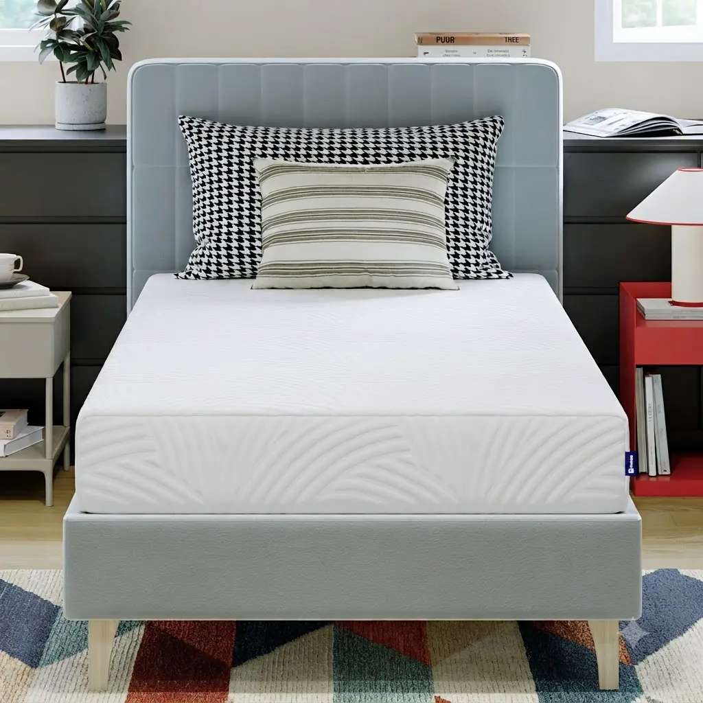 Avenco Universe 8 Inch Twin Gel Memory Foam Mattress Cooling Pressure Relief Breathable Bed in a Box Adult Mattress