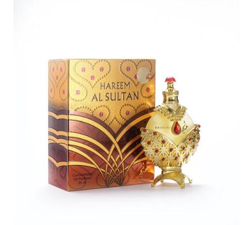 Khadlaj Perfumes | Hareem Al Sultan Gold | Oil 1.1 OZ | For Women | Bergamot - Plums & Sandalwood Notes