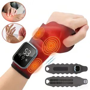 Hand Massager with Heat for Arthritis Relief, 5 Modes 9 Levels Electric Hand Massager for Carpal Tunnel & Wrist Pain, Portable Hand Warmer Massage Machine for Women Men, Ideal Gift