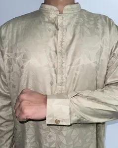 Panjabi/Kurta - Champagne Gold