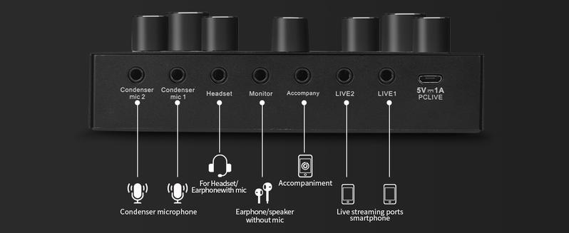Squarock Podcast Equipment Bundle, Audio Interface with DJ Mixer Condenser Microphone for PC/Phone/Laptop,Recording,Streaming,Gaming Squarock Podcast Equipment Bundle, Audio Interface with DJ Mixer Condenser Microphone for PC/Phone/Laptop,Recording,Streaming,Gaming