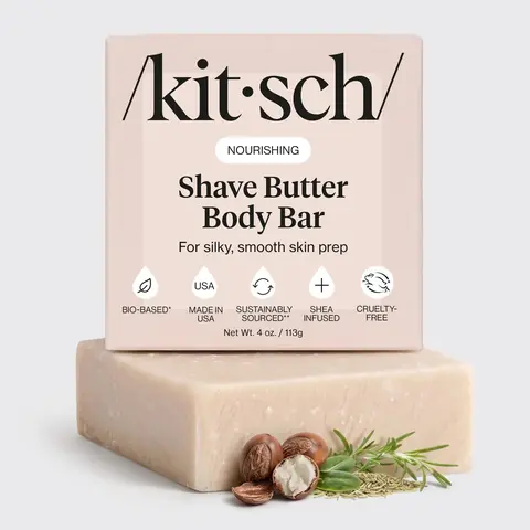 Kitsch Solid Shave Butter with Shea Butter - Aftershave Foam Cream Fragrance