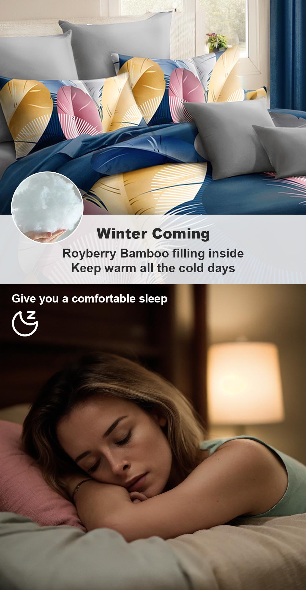 Thick Cotton Touch Bed Cover, 7 Piece in a Bag, Upgraded Luxury Bedspread Set, Bamboo Microfiber, Home, Valentine's Gifts twin size Thick Cotton Touch Bed Cover, 7 Piece in a Bag, Upgraded Luxury Bedspread Set, Bamboo Microfiber, Home, Valentine's Gifts twin size