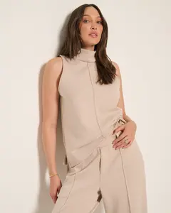 Abyssal Sleeveless Turtleneck