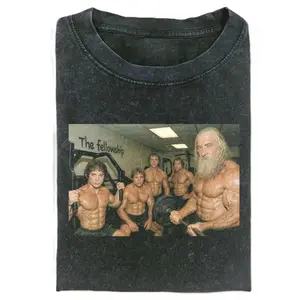 The Lord of the Rings Gym Tees, Unisex Workout Humor T-Shirt, Movies Tee, Unisex Meme Funny Dumb