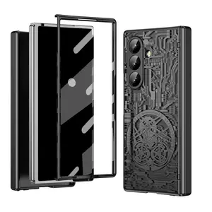 Compatible with For Z Fold7/Z Fold6/Z Fold5/Z Fold4 /Z Fold3 Folding Mechanical Legend Hinge Full Package anti-drop phone case-HLK227-4