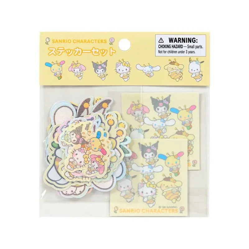 Sanrio Characters 24-pc Sticker Set (Sweet As Can Bee Series)