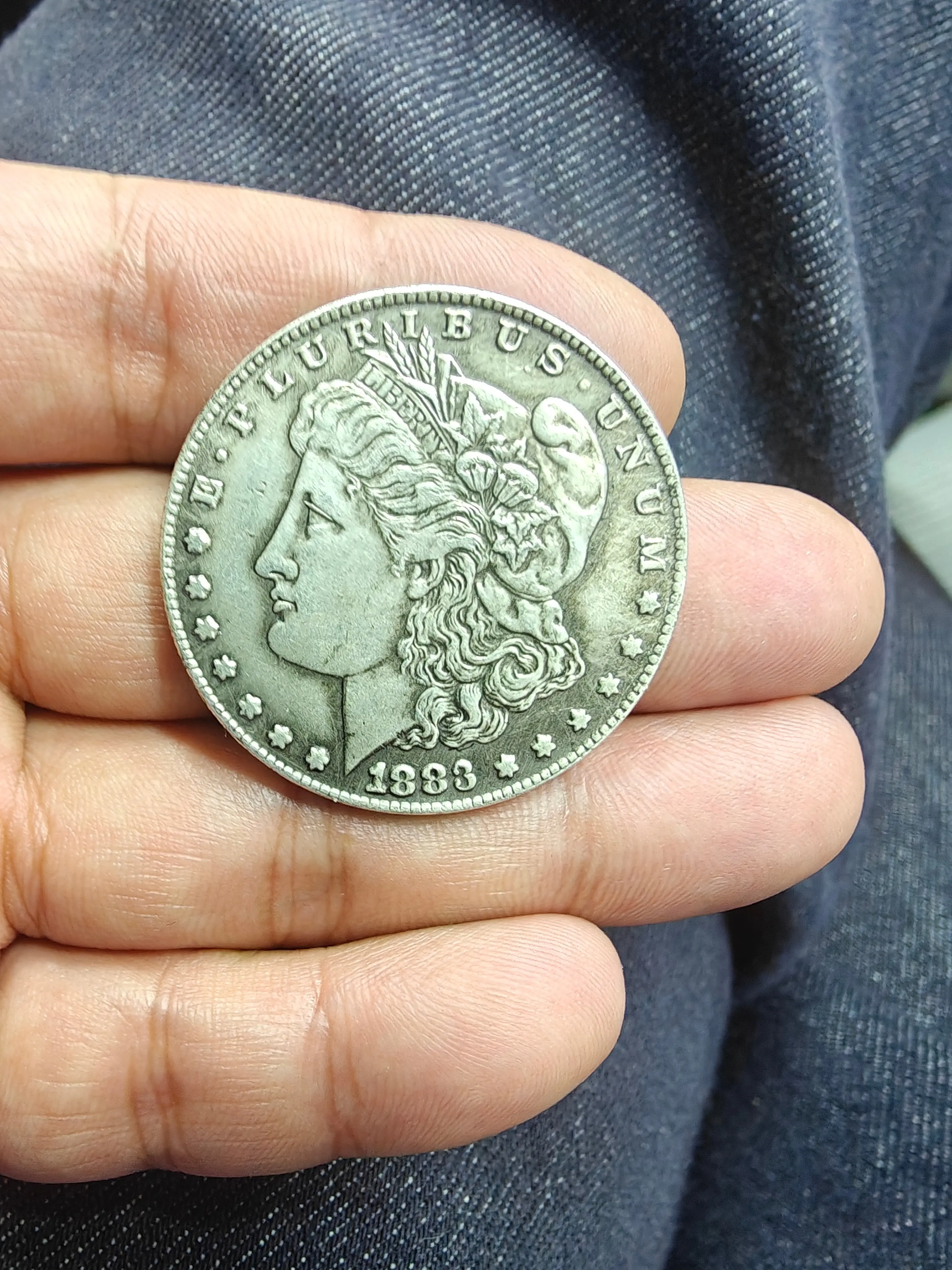 Rare 1883-CC Morgan Vintage Treasure | Legendary Carson City Mint Legacy For Collectors