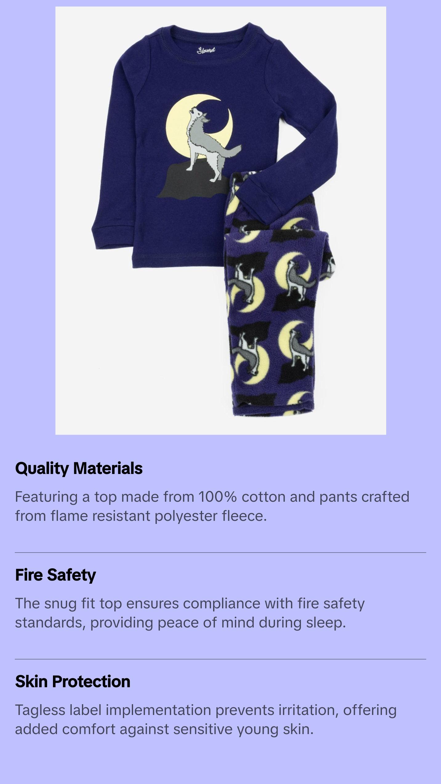 Fleece Animal Pajamas
