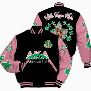 A.K.A Varsity Jacket, Handsign Varsity Jacket 1908 Sorority Jacket 554 BQ7