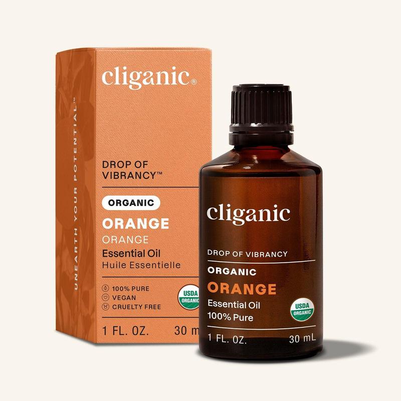 Organic Orange Essential Oil for Body Care and Comfort - Vegan and Plant-Based