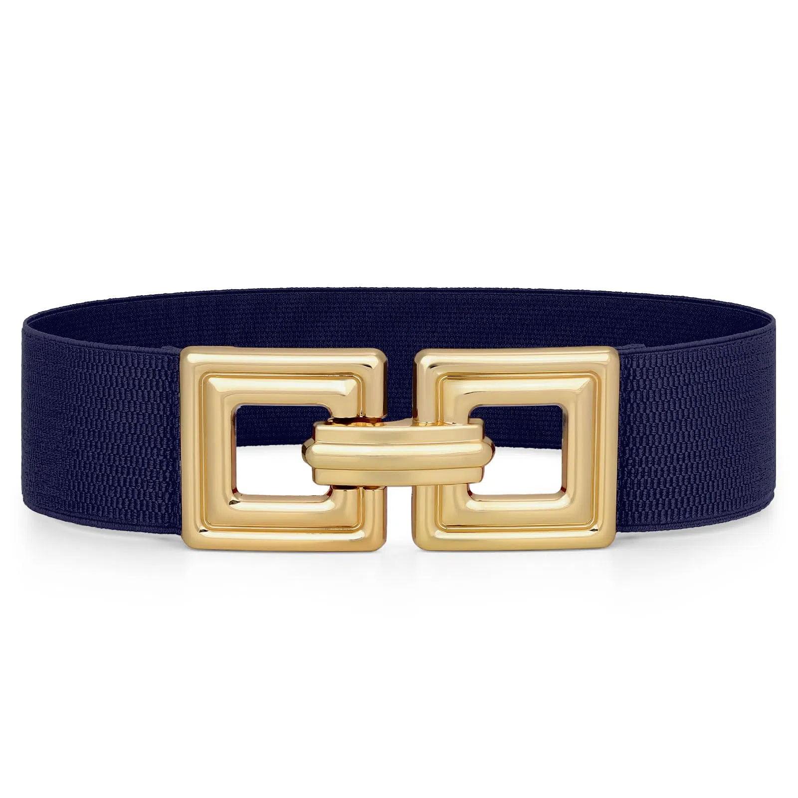 XZQTIVE Wide Elastic Belts for Women Dresses Black Waist Corset Belt for Women Fashion Wide Stretchy Belts SpringStatements XZQTIVE Wide Elastic Belts for Women Dresses Black Waist Corset Belt for Women Fashion Wide Stretchy Belts SpringStatements