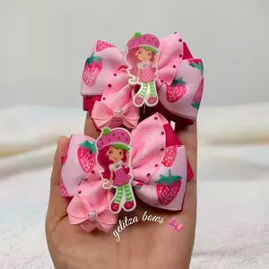 Hair Bows (Pair) - Fashion Hair Clips for girls
