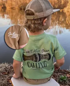 Youth & Toddler Youth Don’t Miss Your Calling T-Shirt, Vintage Southern boy, Infant Toddler Youth, Natural Country Boy T-shirt Southern Graphic Tee