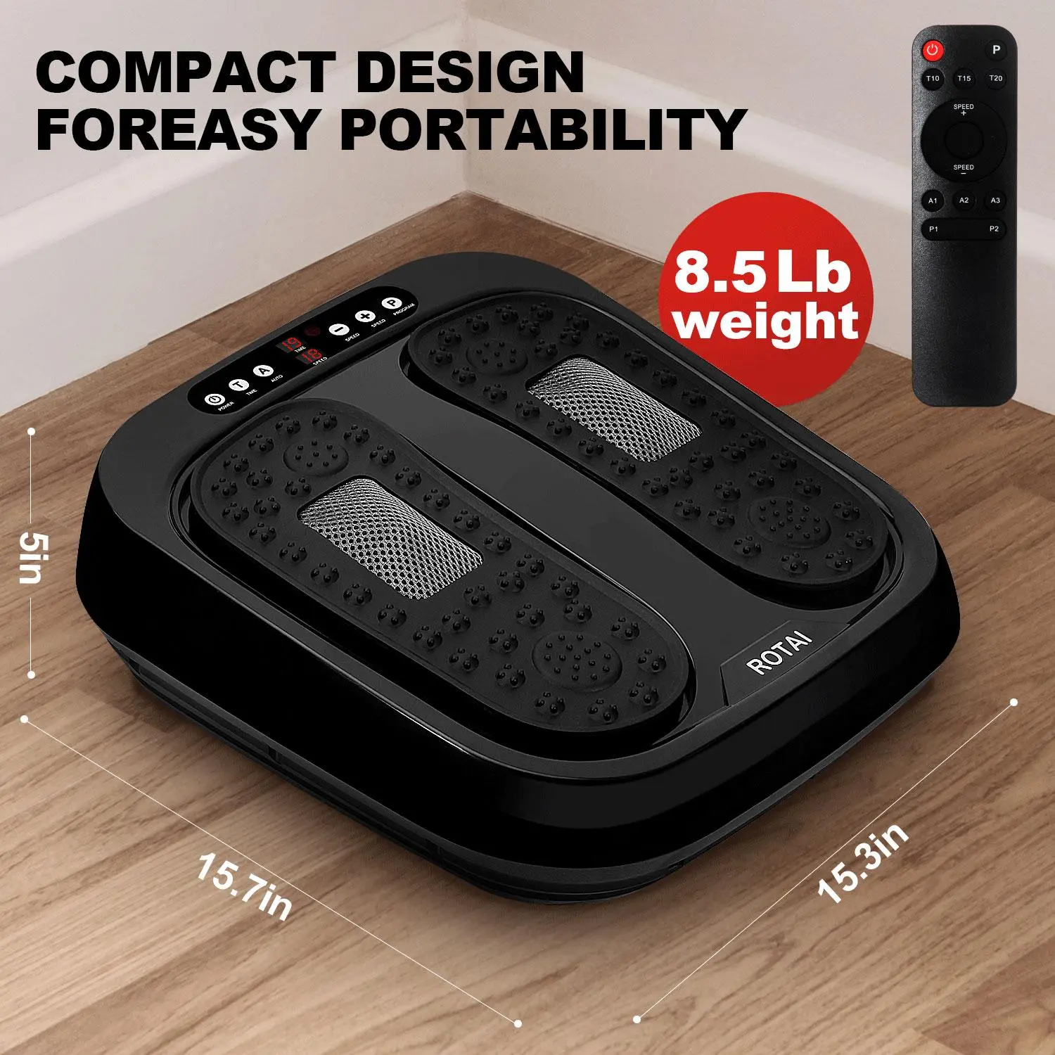 ROTAI Foot Massager with Remote Control,Gifts for Famlies, Multiple  Relaxation and Pain Relief - Shiatsu Vibration Foot Massager Promotes Blood  Circulation, NBA players relax their feet after the game - TikTok Shop