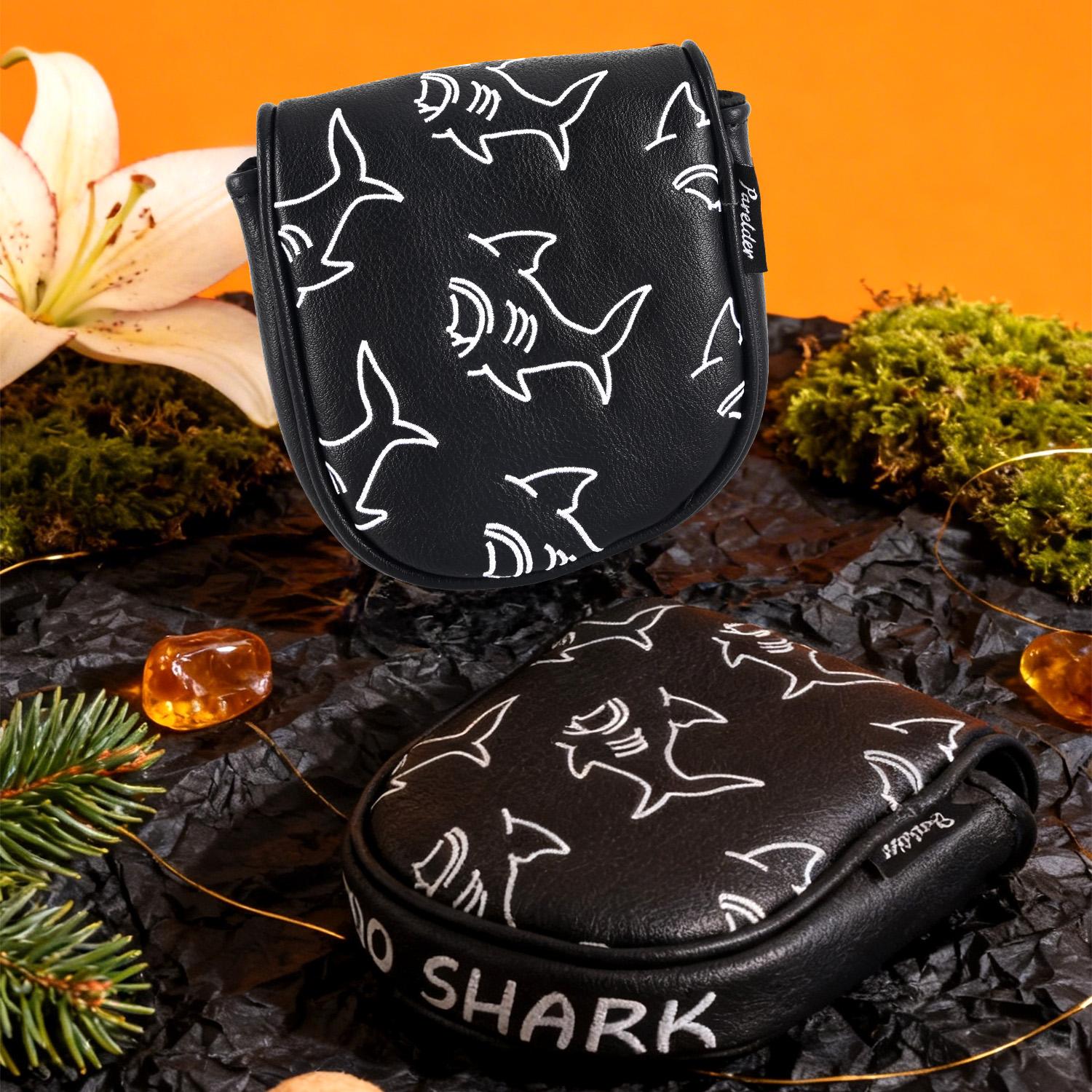 WUDAY Premium Magnetic Putter Cover| Universal Fit Mallet Headcover for Odyssey, LAB & Blade Putters  golf head covers golf headcovers funny driver headcover