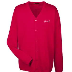 Snks V-Neck Button Cardigan Sweater