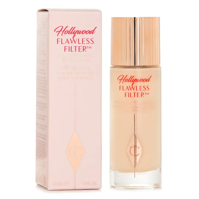 CHARLOTTE TILBURY Hollywood Flawless Filter #1 Fair - Soft Matte Foundation, Hollywood Matte, Beauty & Personal Care Makeup, Concealer & Foundation Hybrid, Buildable Coverage