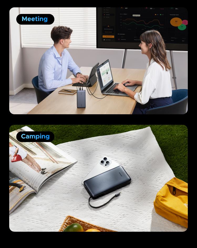 UGREEN 165W Power Bank, 25000mAh Laptop Portable Charger USB-C PD Fast Charging Laptop External Battery Pack for Dell,MacBook,HP,Asus,Lenovo,Steam Deck,Switch,iPhone,Galaxy, iPad and More，TikTokShopBlackFriday ,TikTokShopJumpstartSale