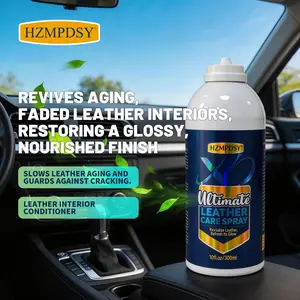 Car Interior Restoration Spray — Leather Refurbishing Spray — Suitable for car seats, sofas, and various bags; in just a few minutes, it restores any faded leather to its original condition. Car Cleaning Agent Car Cleaning Supplies