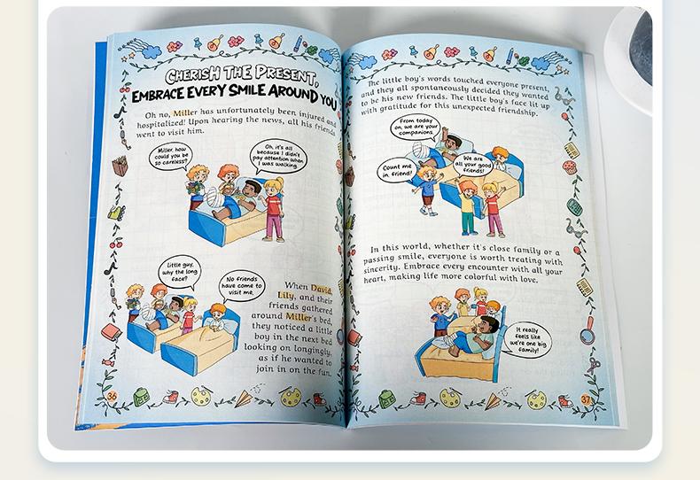 【TIKBOOKS】-S Comic Children's Leadership Cultivates and stimulates children's communication and comprehension skills to guide children to be better