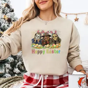 Funny Horror Movie Easter Shirt, Horror Characters Shirt, Trending Graphic Tee