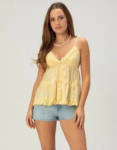 RSQ Womens Butterfly Low Rise Embroidered Micro Shorts