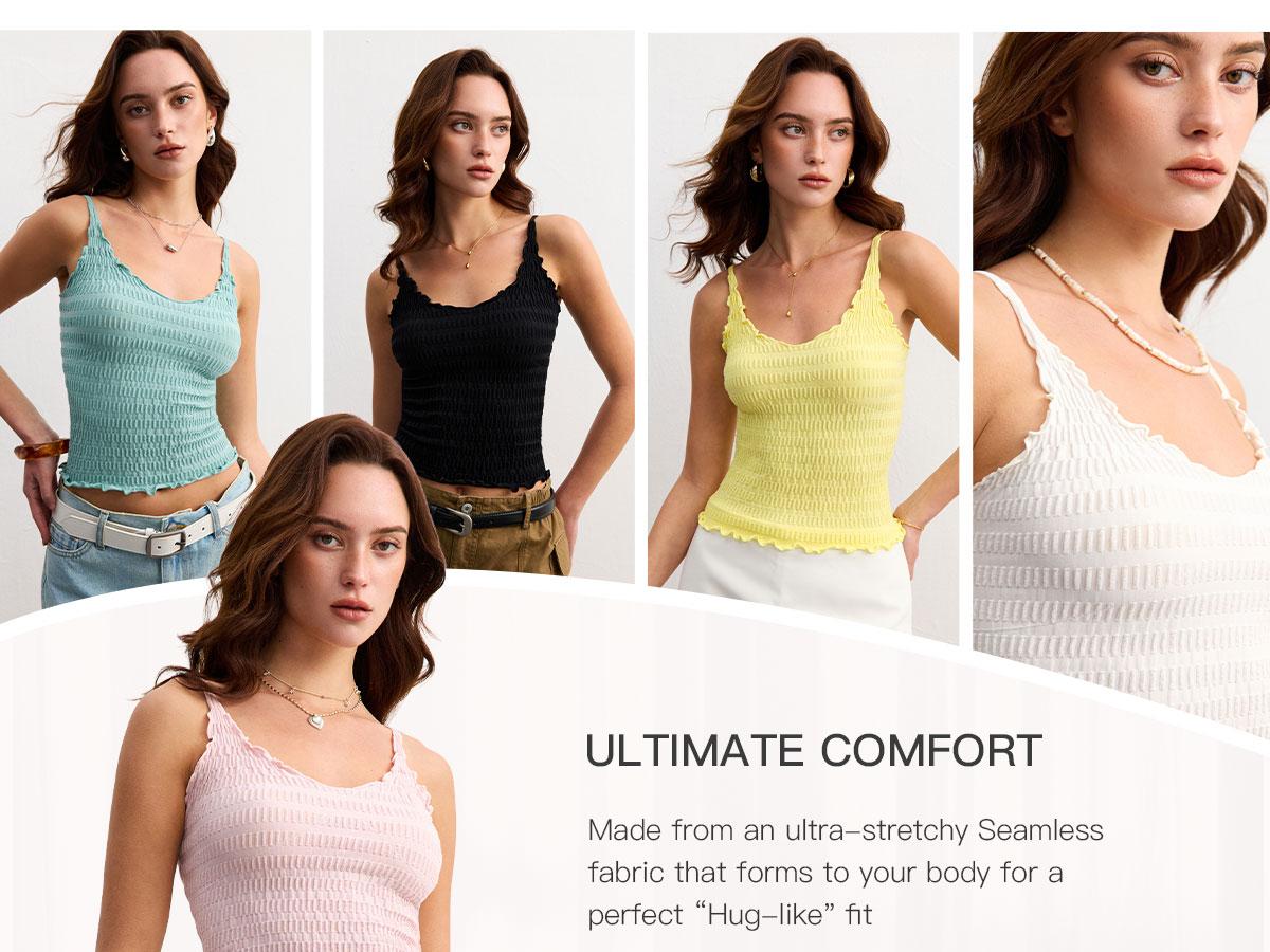 Dazzwear The HugHer Collection Women's Tank Top Adjustable