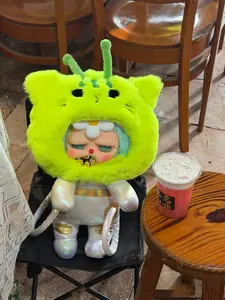 Shu Dao San 600% AUV HAT HAT Series Plush Doll Blind Box Toy -Cute Collectible Doll, Mystery Surprise Toy Gift