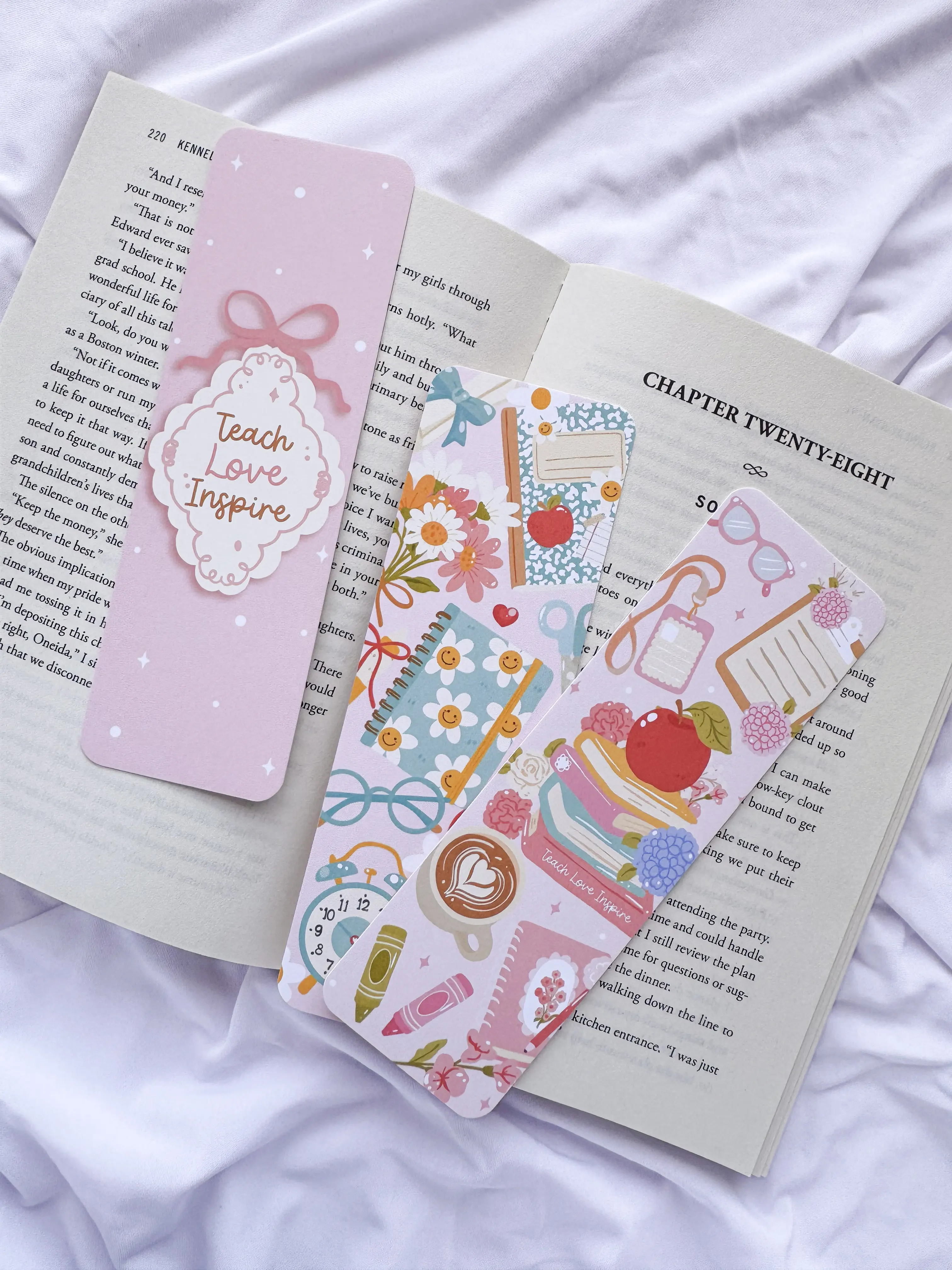 Teacher Bookmarks, Teacher Appreciation Week, Back To School Bookmarks