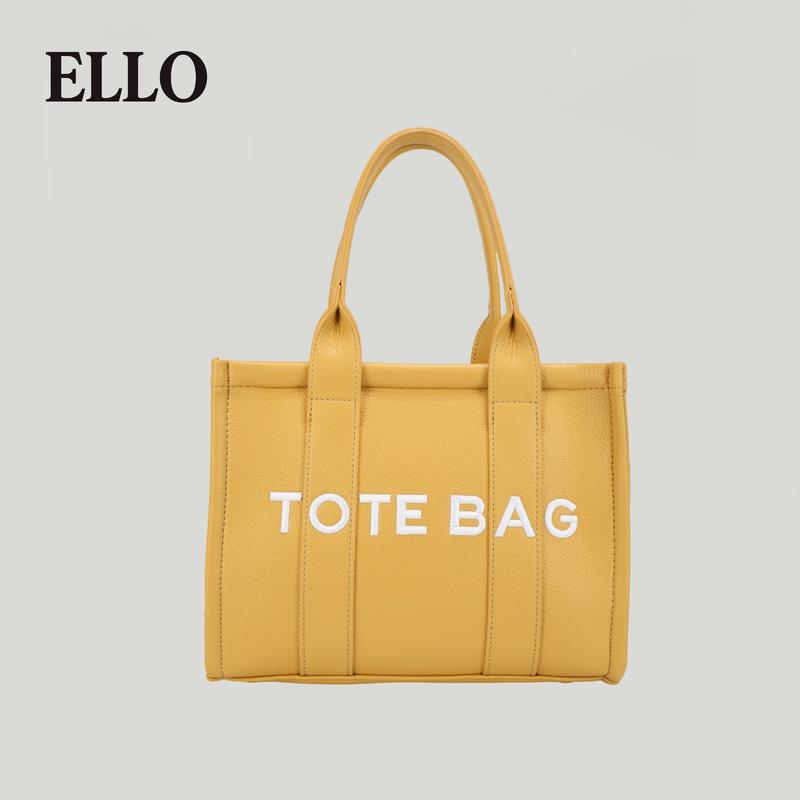 Embroidered letters Women's Stylish Letter Tote Bag New 2026 Design Versatile Handbag Available in Multiple Colors Suitable for Everyday Use