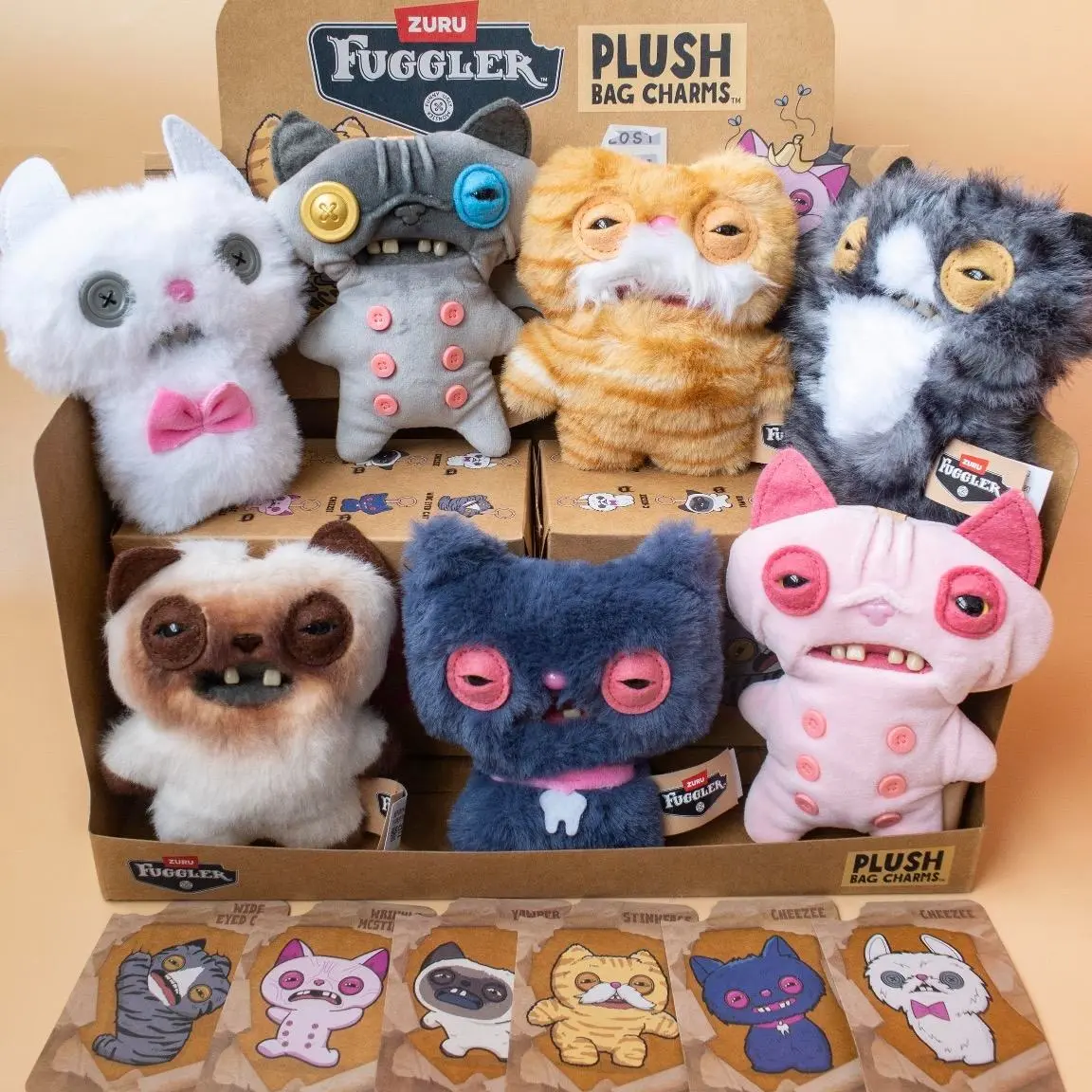 Fuggler Dark Alley Night Cat Series Plush Blind Box