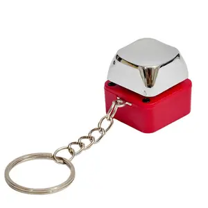 Electric Shock Prank Toy Keychain Random Color Stress Relief Gag Gift Fun Joke Keyring for Friends Family Perfect Party Favors