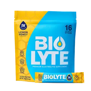 BIOLYTE LEMON HONEY - ON THE GO - 16 STICKS