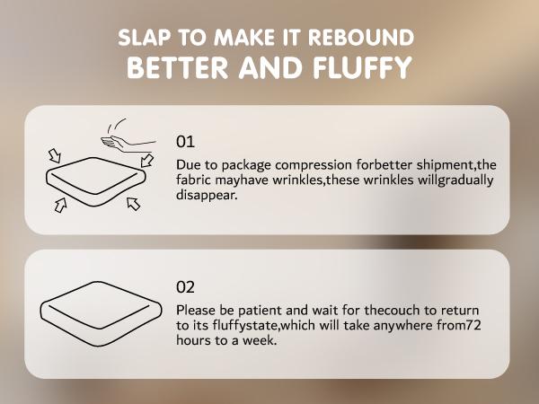 【2 Packages Shipping】Ovios 49" W Boneless Chaise Lounge and 59" W Oversized Round Sofa Bed - Sectional Sofa Set with Flexible Configuration, Plush Corduroy Fabric,No Assembly Required, 5 Pillows included