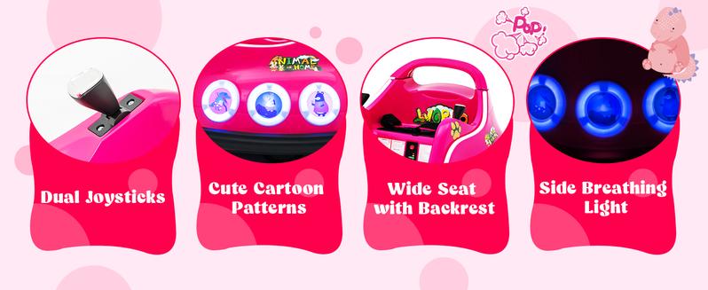 [Costway]- 12V Toddler Bumper Car, Dual Joysticks, Flashing LED Light & Music,360 Degree Spin, Electric Vehicle Ride on Toys, Gift for Boys Girls,Christmas Festival Gift Black Friday Cyber Monday