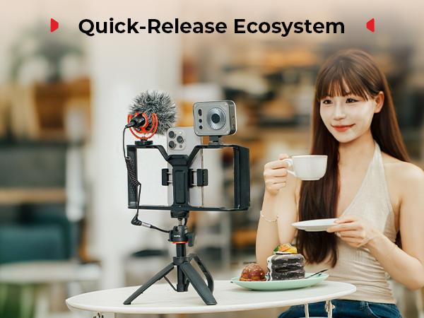 SmallRig IntegraGrip Wireless Control Universal Phone Cage, Ultra-Wide Dual handgrip Smartphone Video Rig with Cold Shoe Mount, Suitable for iPhone 17 16 & Android, for Videomaker Vlogging Content Creator Kit Camera Tripod 5355/5356 SmallRig IntegraGrip Wireless Control Universal Phone Cage, Ultra-Wide Dual handgrip Smartphone Video Rig with Cold Shoe Mount, Suitable for iPhone 17 16 & Android, for Videomaker Vlogging Content Creator Kit Camera Tripod 5355/5356