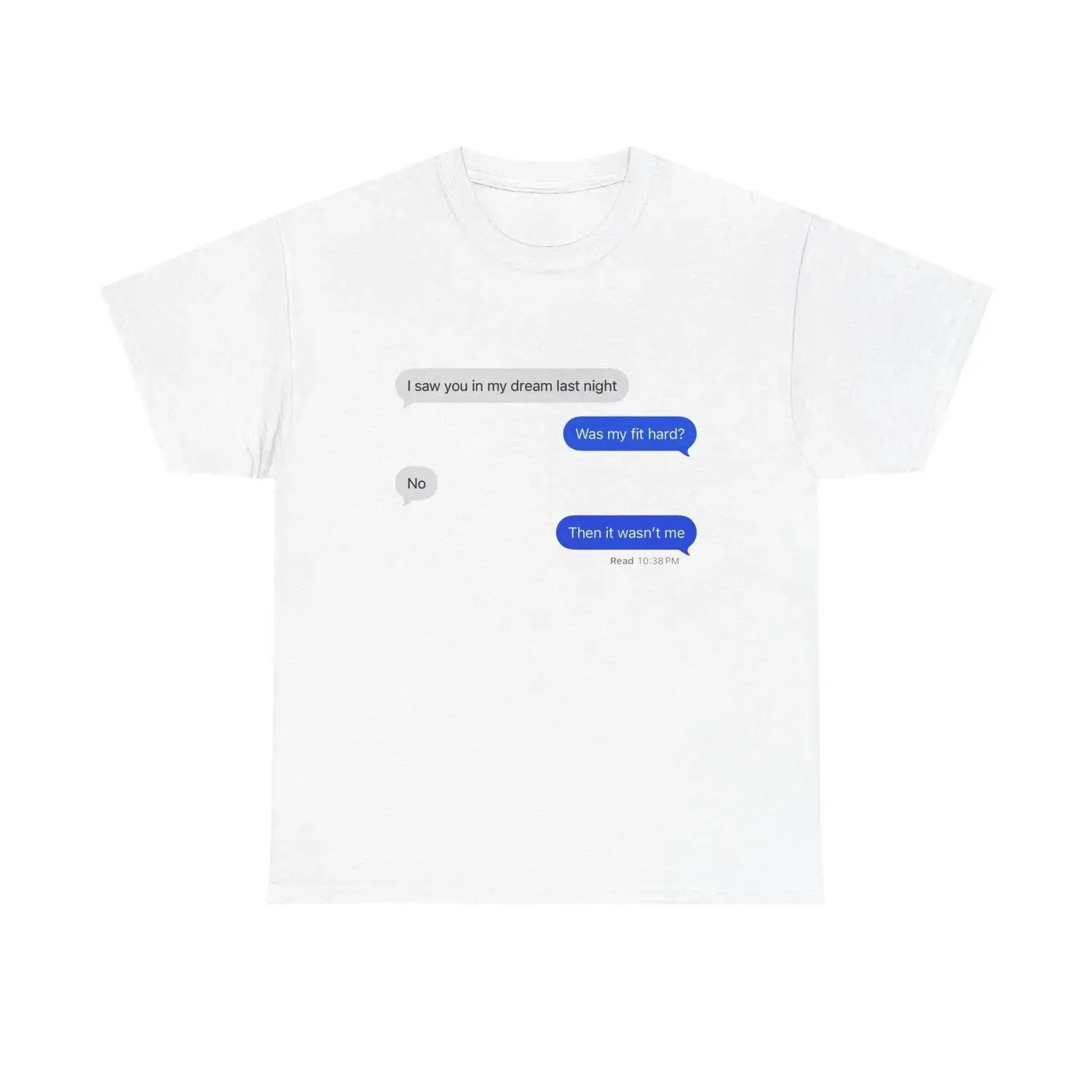 Vintage Y2K Dream Cotton Hard Shirt Text Message