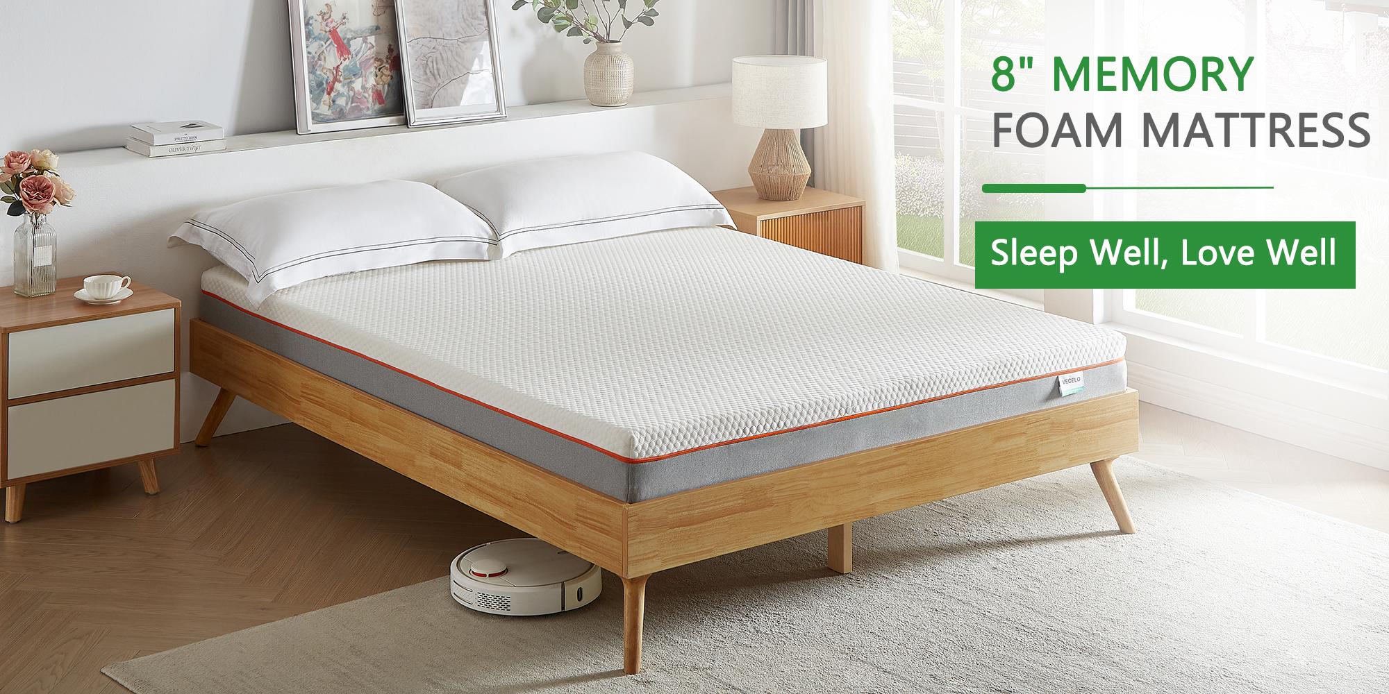 VECELO 8 Inch Mattress Gel California King Memory Foam Mattress in a Box Medium Firm Twin,Twin XL Full,Queen,King Size for Cool Night & Pressure Relief,Bliss Hybrid Memory Foam Mattress VECELO 8 Inch Mattress Gel California King Memory Foam Mattress in a Box Medium Firm Twin,Twin XL Full,Queen,King Size for Cool Night & Pressure Relief,Bliss Hybrid Memory Foam Mattress