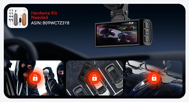 REDTIGER F7NP 4K Front Rear Dash Cam with Double-4 Fuses Free 32GB Card 3.16" IPS Screen Night Vision 170° Wide Angle WDR GPS DVR for Auto Vehicle Holiday Haul