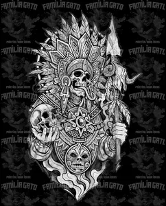 Mayan Design #6 DTF Transfer