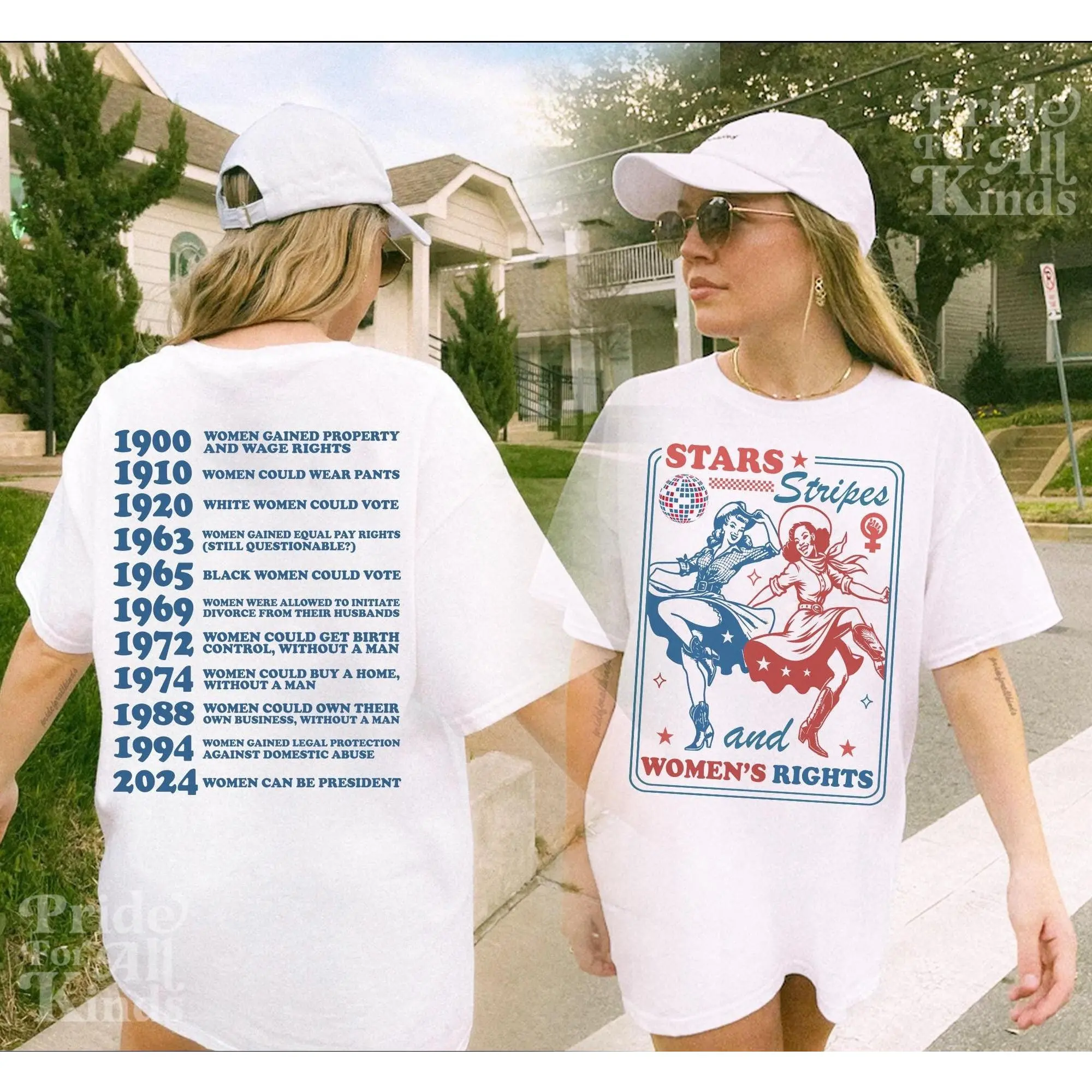 Women's Rights Dates Shirt Stars Stripes And Reproductive Rights Kamalla Harriis Merch Kamalla Merchandise Social Democrat Suffragette