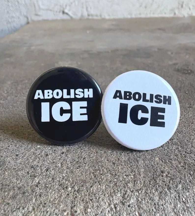 Be Good Pin Button, Abolish Ice Pin Button, Gift For Him
