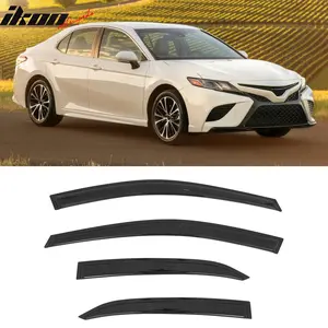 Window Visors for Toyota Camry 2018-2024 4PCS Tape On Vent Rain Sun Guards