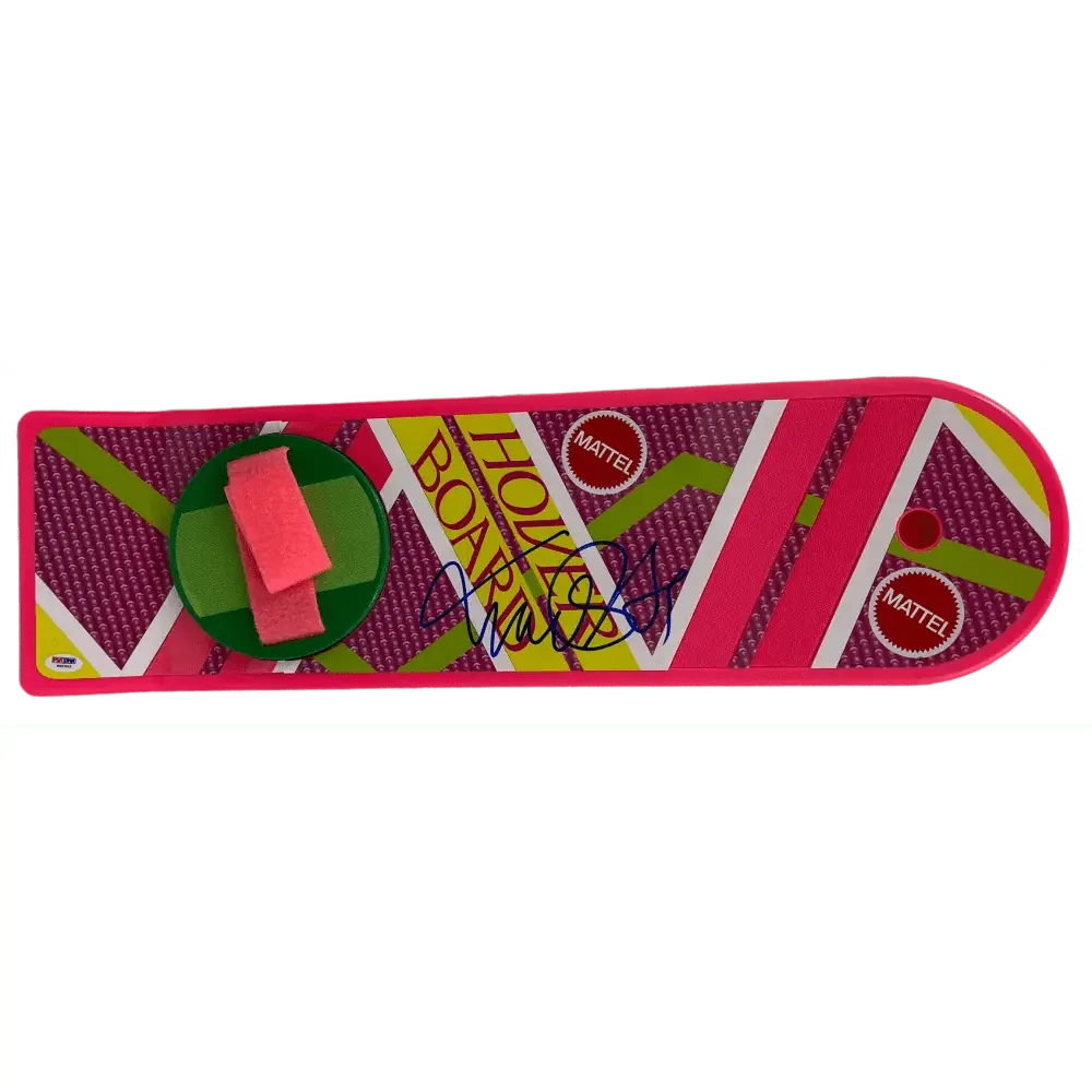 Michael J Fox Authentic Autographed Back to the Future Part 2 Mattel Hoverboard